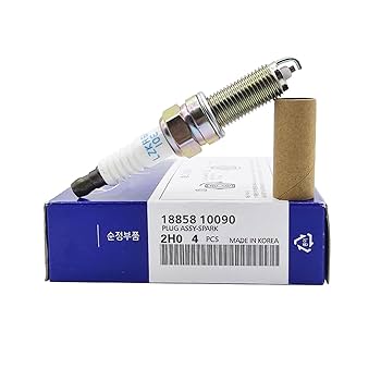 4 pieces 18858-10090 LZKR6B10E ordinary spark plug suitable